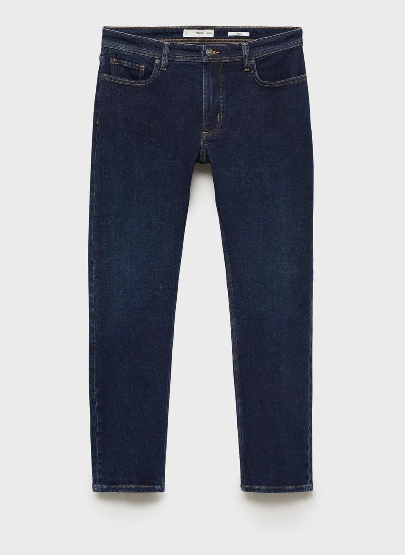 Mango Man rinse slim fit jeans